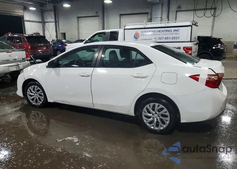 2019 Toyota Corolla L from USA, damaged, VIN 5YFBURHE9KP941487